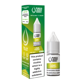 Pukka Juice 5000+ Lime Twist Nic-Salt Eliquid 10 & 20mg